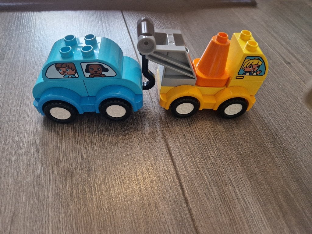 LEGO DUPLO Mijn Eerste Sleepwagen (10883), Ophalen, Zo goed als nieuw, Duplo