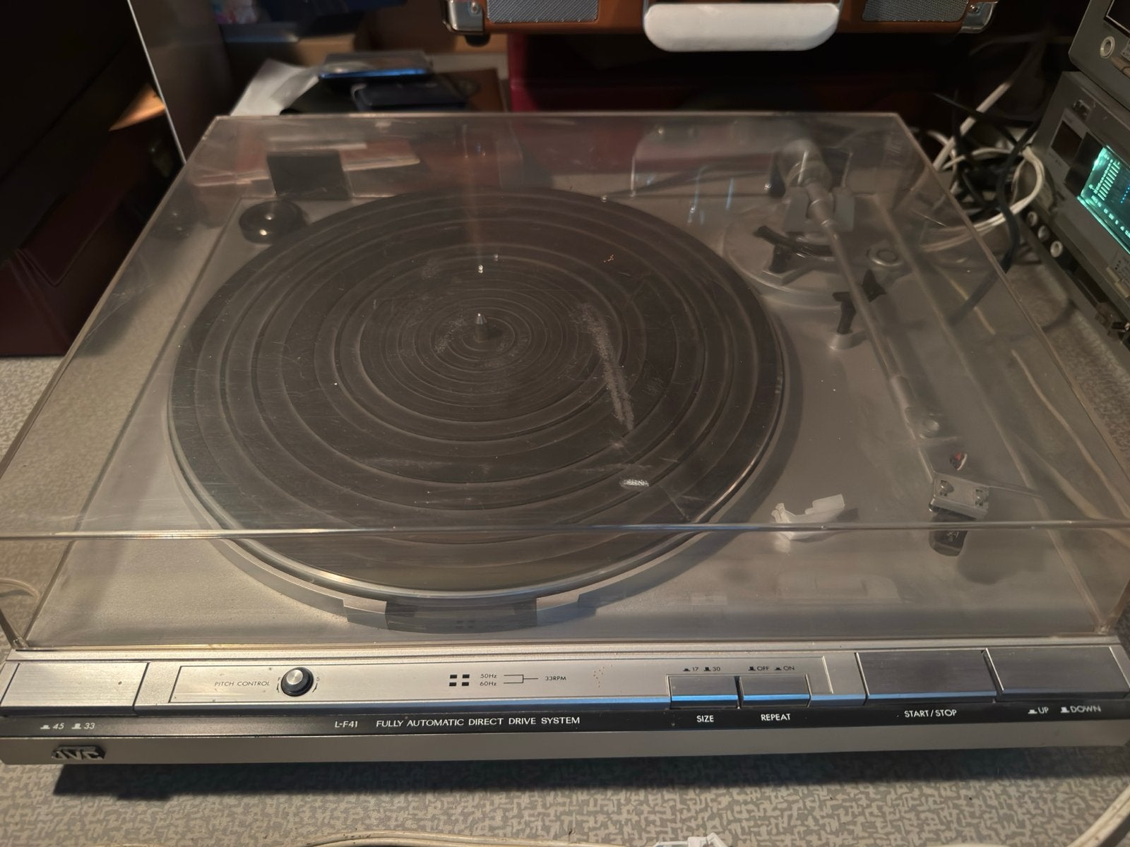 JVC stereo set met Tannoy speakers, Ophalen, Gebruikt, JVC, Cd-speler