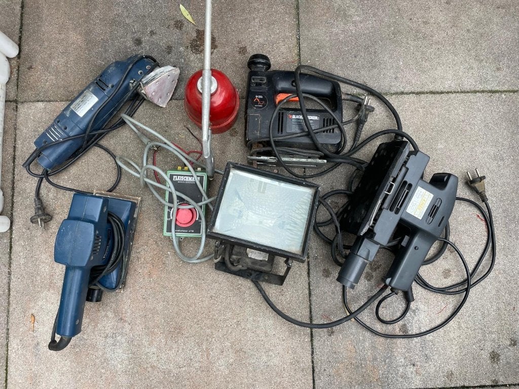 Diverse elektrische handgereedschappen (7 stuks), Ophalen of Verzenden, Gebruikt, Overige typen