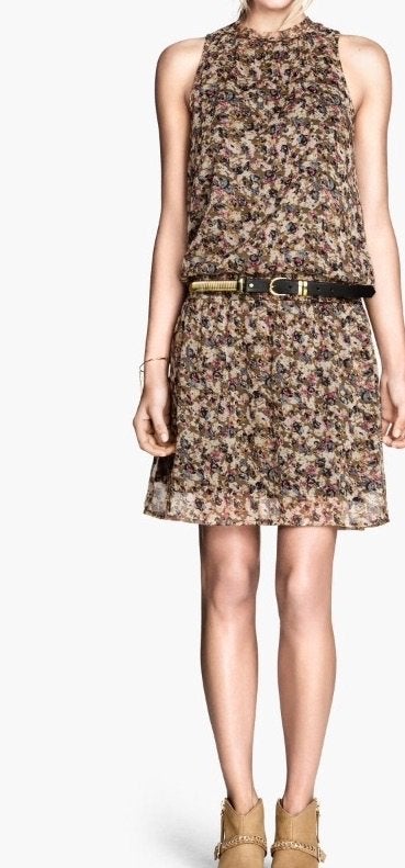 H&M gebloemd zomerjurkje NIEUW maat 36, H&M, Blauw, Nieuw, Ophalen of Verzenden