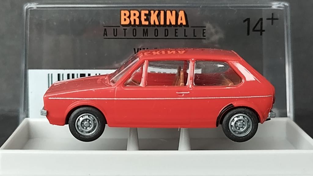 Volkswagen VW Golf mk1 LS 1:87 H0 Brekina Pol, Hobby en Vrije tijd, Modelauto's | 1:87, Auto, Info@brekina.de, Brekina, Brekina gmbh