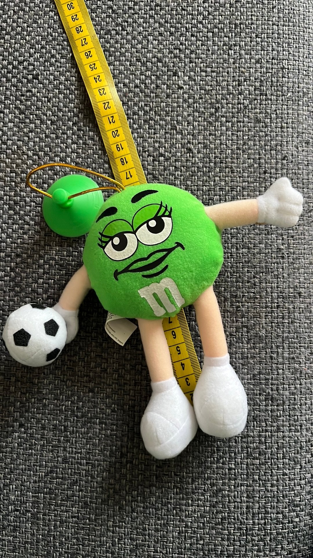 M&M ‘s groen hanger met zuignap, Ophalen of Verzenden, Nieuw, Gebruiksvoorwerp