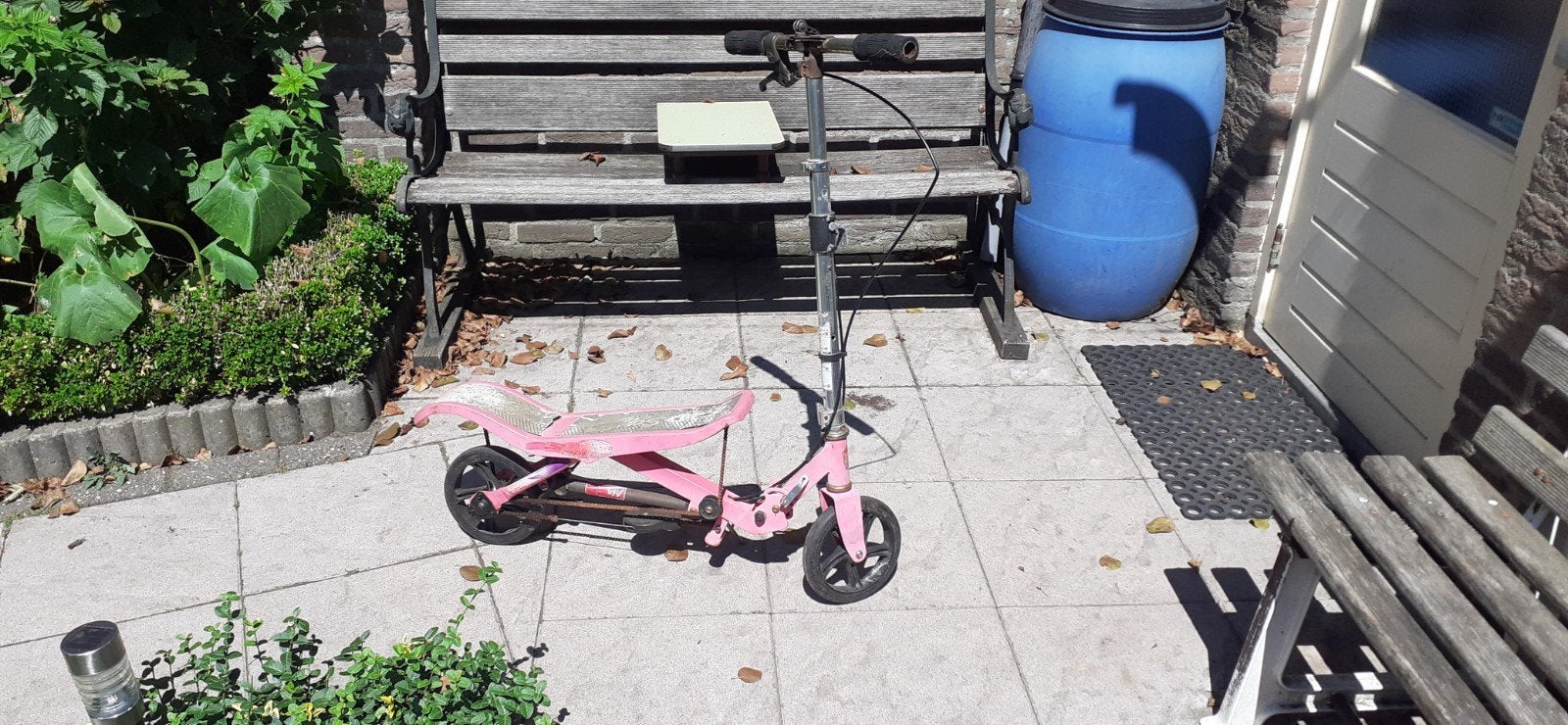 Roze step voor kinderen - Gebruikt, Fietsen en Brommers, Steps, Gebruikt, Gewone step, Ophalen
