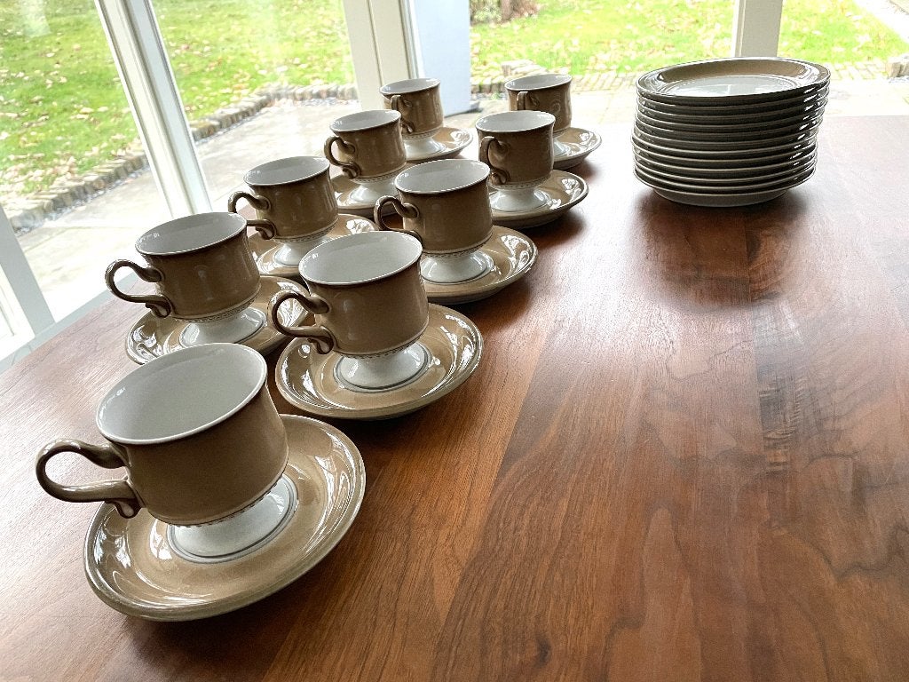 Denby kop en schotels en gebaksbordjes, Ophalen, Overige materialen, Overige merken, Overige stijlen