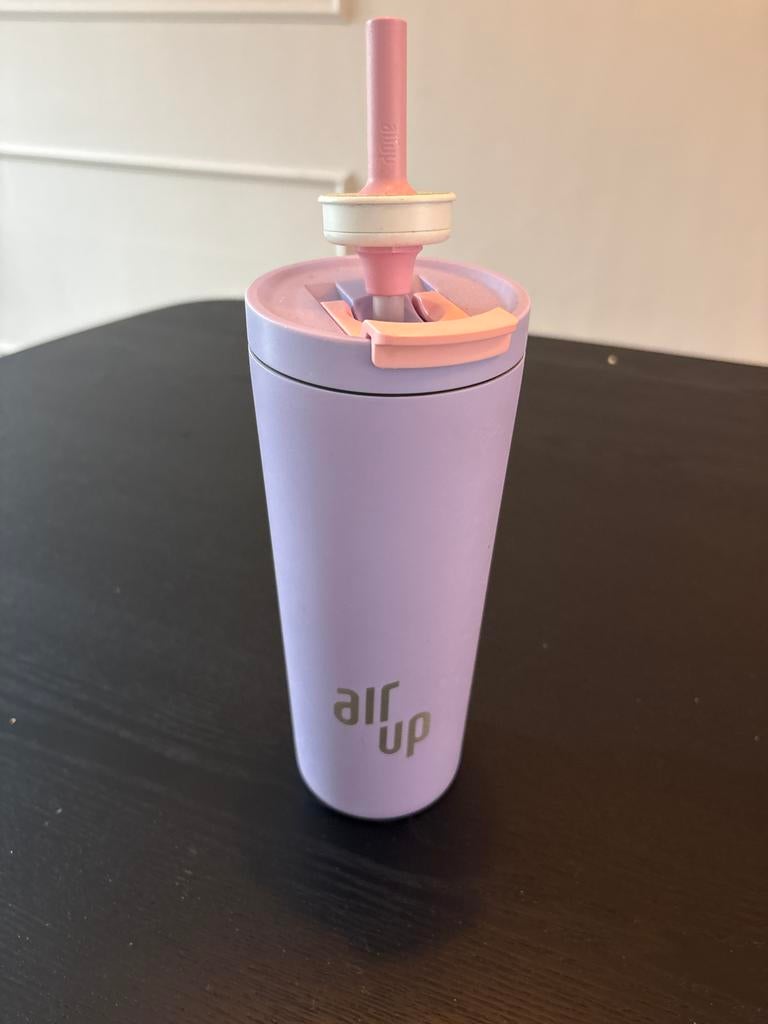 Air Up drinkfles - Lavendel paars met roze accenten, Ophalen of Verzenden, Zo goed als nieuw