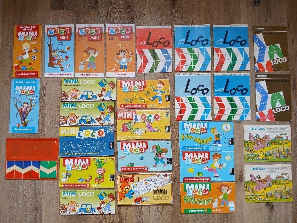 Loco boekjes partij, Ophalen of Verzenden, Gebruikt, Taal en Lezen