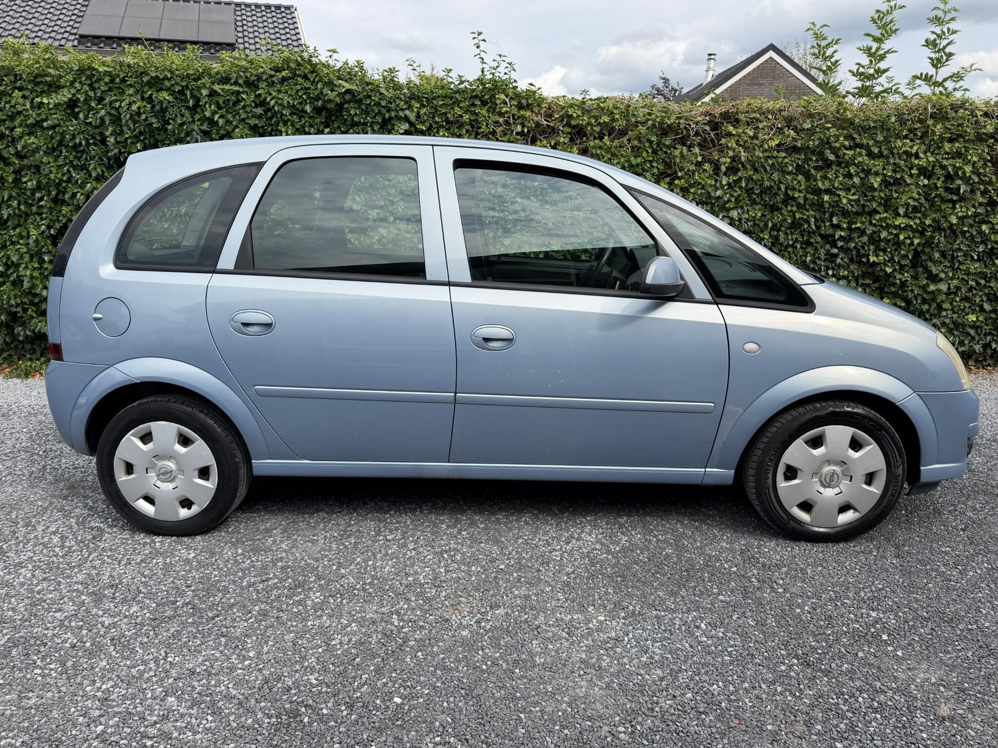 Opel Meriva 1.6-16V Enjoy | Airco | Cruise Control | Elekt., Voorwielaandrijving, Gebruikt, 4 cilinders, Blauw