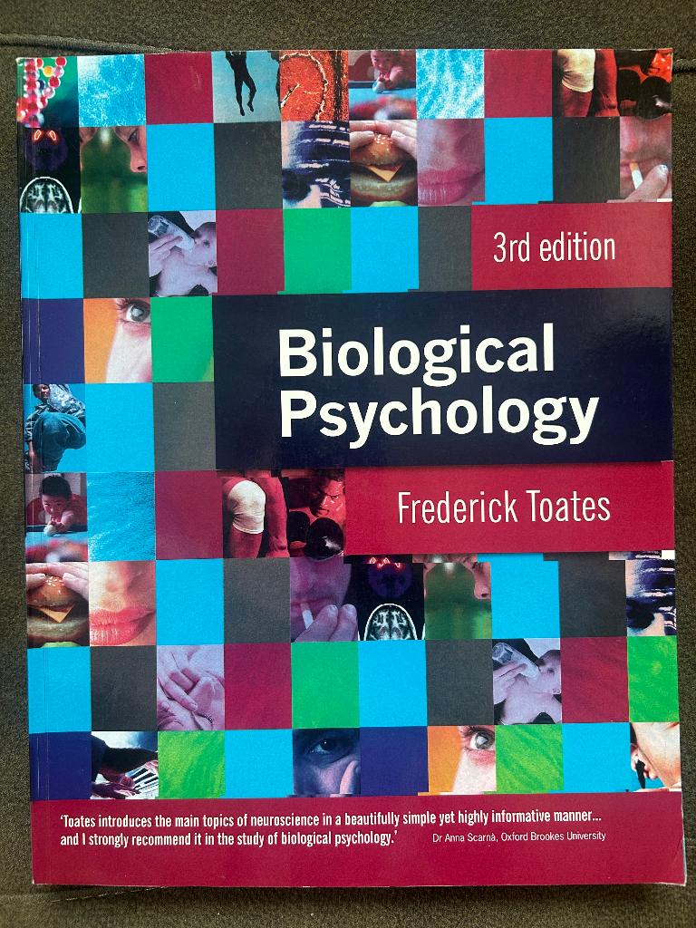 Biological Psychology, Boeken, Studieboeken en Cursussen, Ophalen of Verzenden, Alpha, Zo goed als nieuw, WO