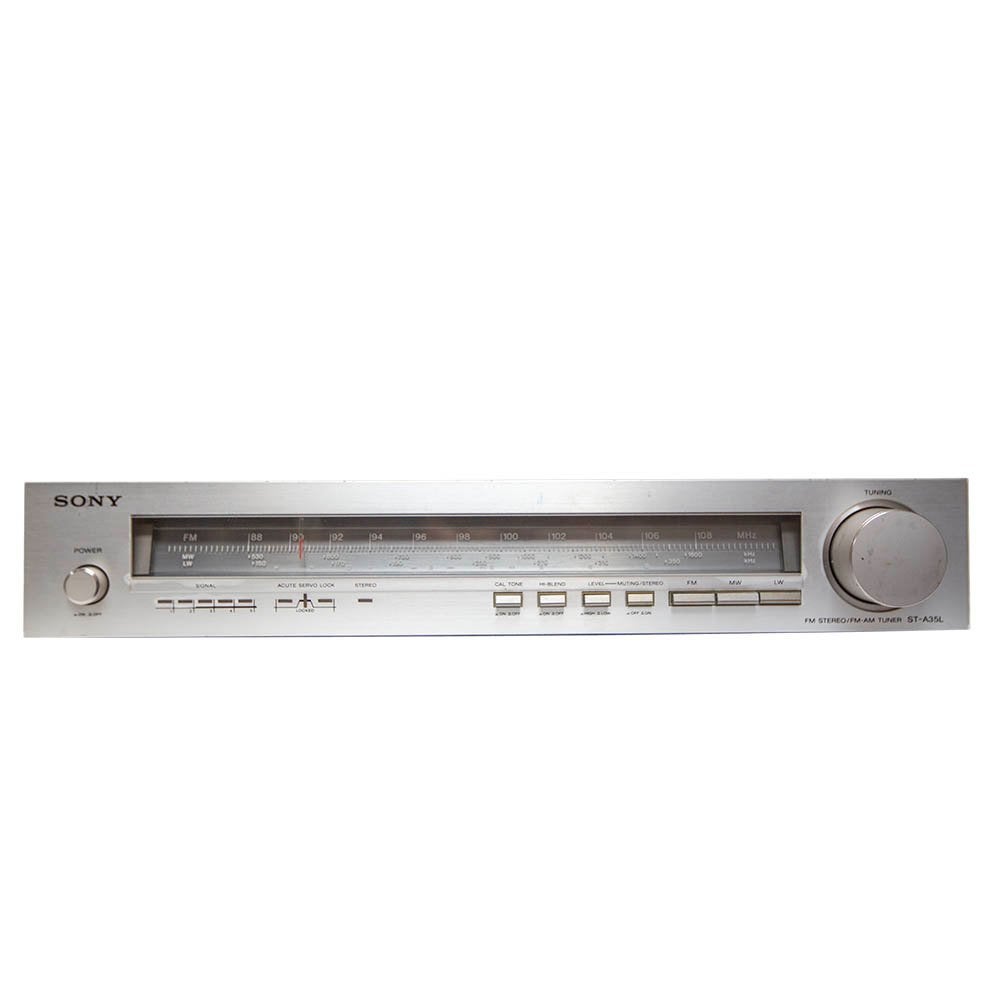 Sony ST-A35L tuner, Ophalen, Gebruikt