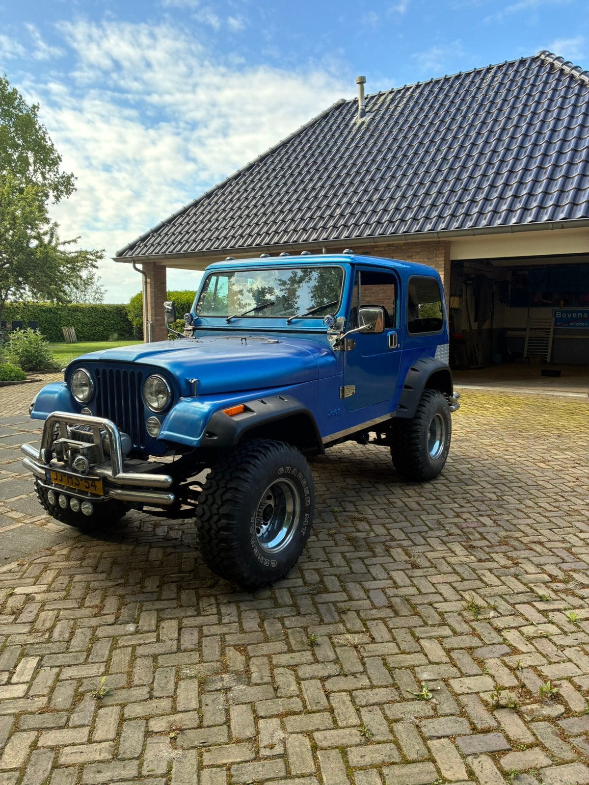 Jeep cj 7 onderdelen, Ophalen