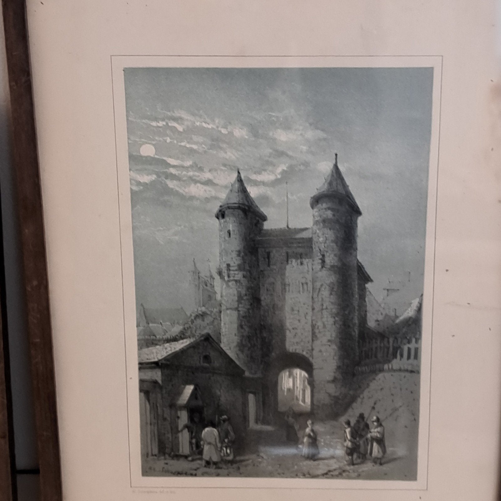 originele litho s van Alexander Schaepens, Antiek en Kunst, Ophalen of Verzenden, Ingelijst, 20 cm, Lithografie