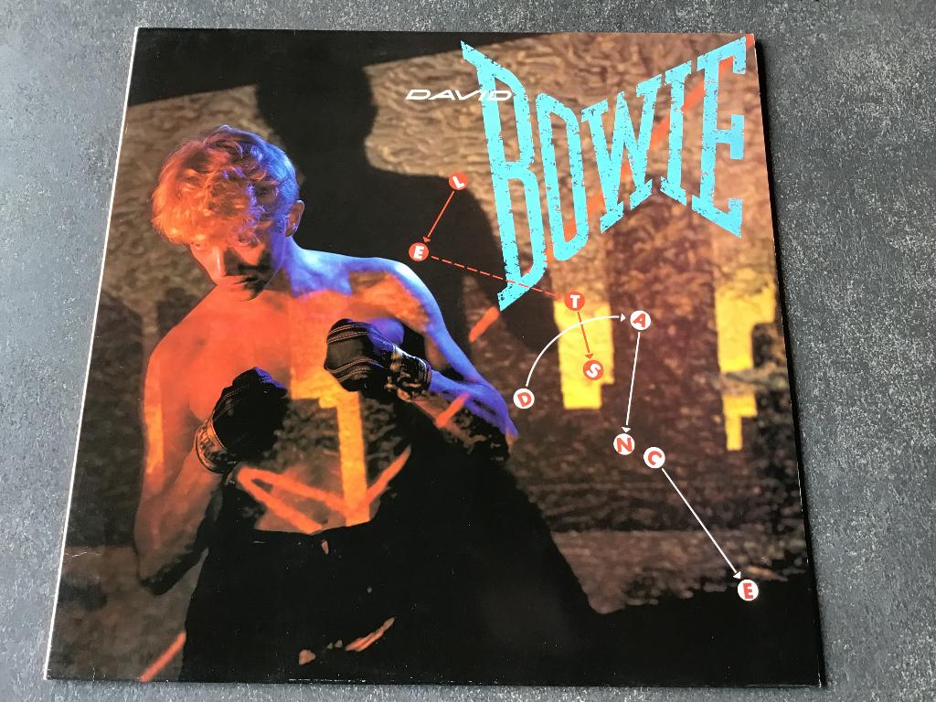 David Bowie - Let's dance - Vinyl, Cd's en Dvd's, Vinyl | Pop, Gebruikt, Beschermende buitenhoes, Inclusief binnenhoes, Originele persing