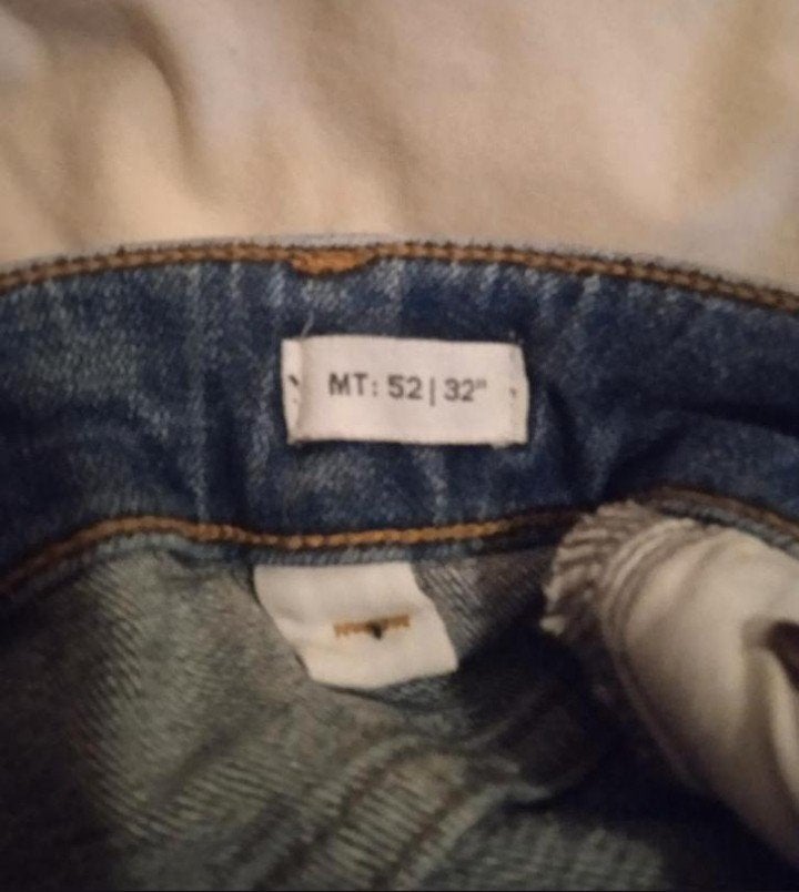 Nieuwe flared jeans Miss Etam mt 52, Kleding | Dames, Blauw, Overige jeansmaten, Nieuw, Ophalen of Verzenden