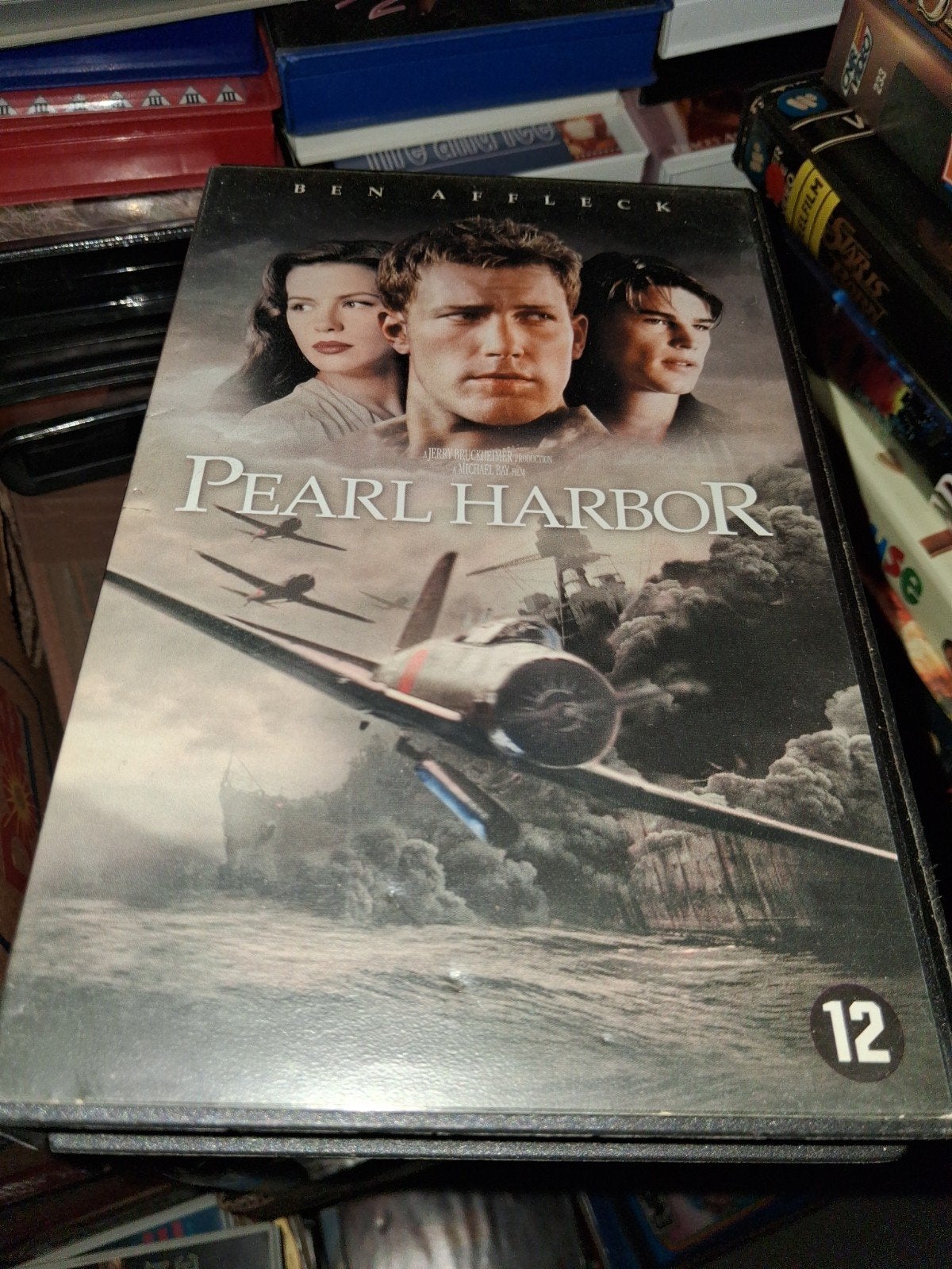 Vhs ex-rental  - Pearl Harbor, Cd's en Dvd's, VHS | Film, Vanaf 16 jaar, Ophalen of Verzenden, Gebruikt, Horror