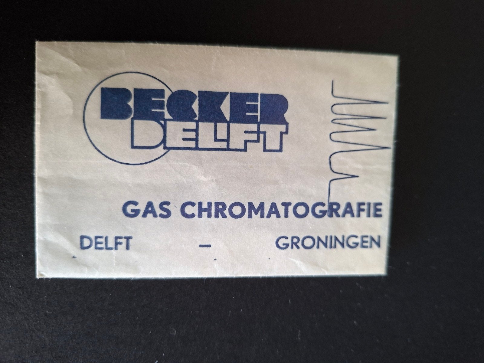 Delft-Groningen, Becker Delft Gas Chromatografie, Verzenden, Nederland
