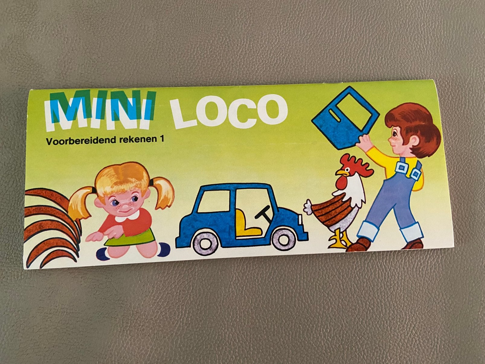 Vintage Mini loco boekje, Ophalen of Verzenden, Gebruikt, Rekenen