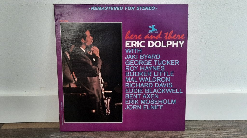 Eric Dolphy – Here And There LP / Vinyl Plaat, Jazz, Cd's en Dvd's, Vinyl | Jazz en Blues, Gebruikt, Jazz, 1960 tot 1980, 12 inch