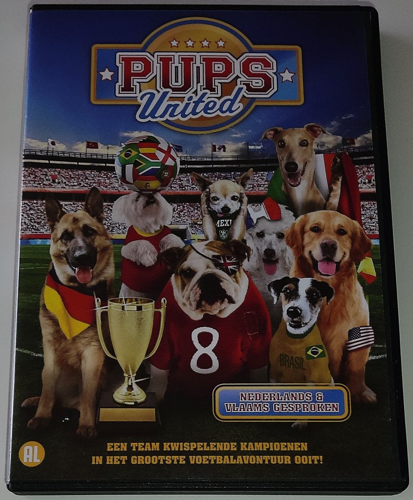 Dvd *** PUPS UNITED ***, Alle leeftijden, Nederlands, Ophalen of Verzenden, Zo goed als nieuw