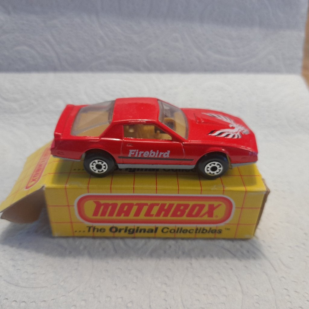 Matchbox Pontiac Firebird. USA issue. MOC MIB, Ophalen of Verzenden, Nieuw, Auto