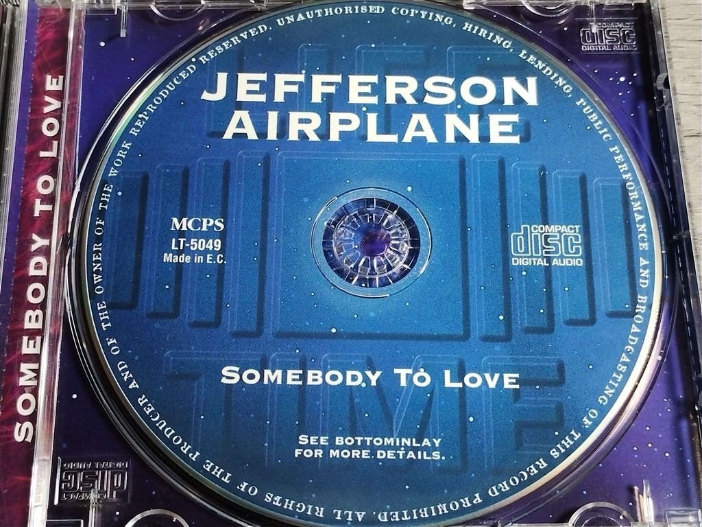 Jefferson Airplane ‎– Somebody To Love, Ophalen of Verzenden, Zo goed als nieuw, Poprock