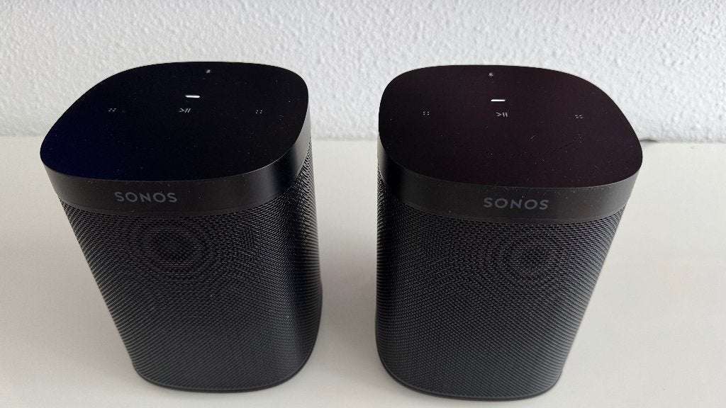 set Sonos One Gen 2   met Google Assistent, Ophalen of Verzenden, Zo goed als nieuw, Minder dan 60 watt, Sonos