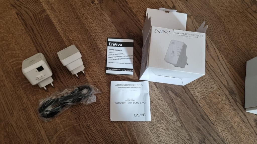 Envivo ENV-1323 Dual Band WiFi Repeater - Zo goed als nieuw, Ophalen of Verzenden, Zo goed als nieuw