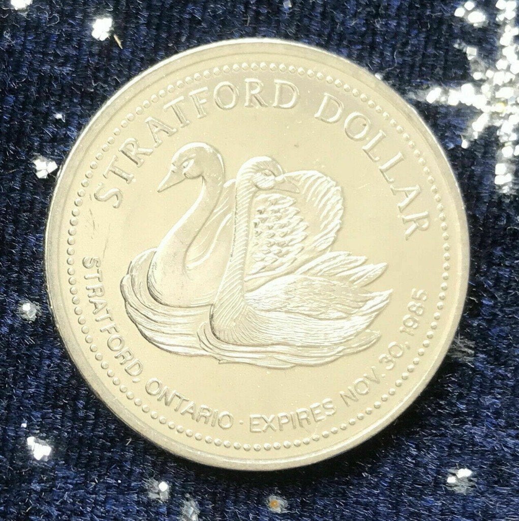 Canada - City of Stratford - Industry and Arts Trade Dollar, Postzegels en Munten, Munten | Amerika, Verzenden, Noord-Amerika