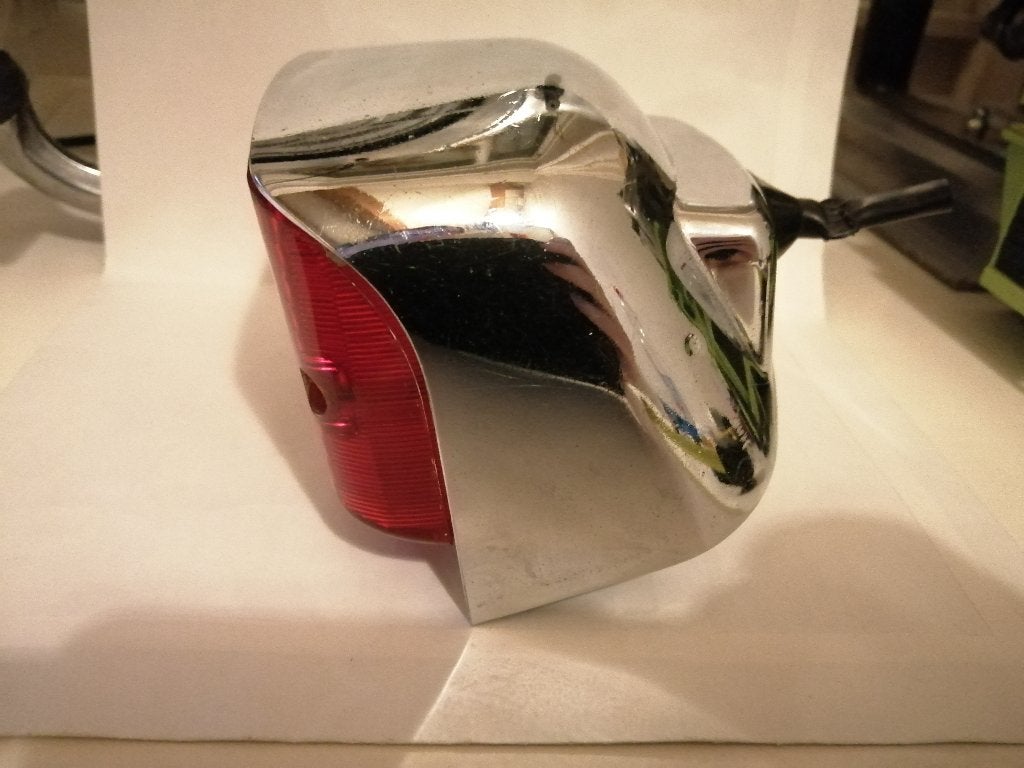 achterlicht [ honda shadow ? ] voor op het spatbord Stanley, Motoren, Onderdelen | Honda, Ophalen of Verzenden, Gebruikt