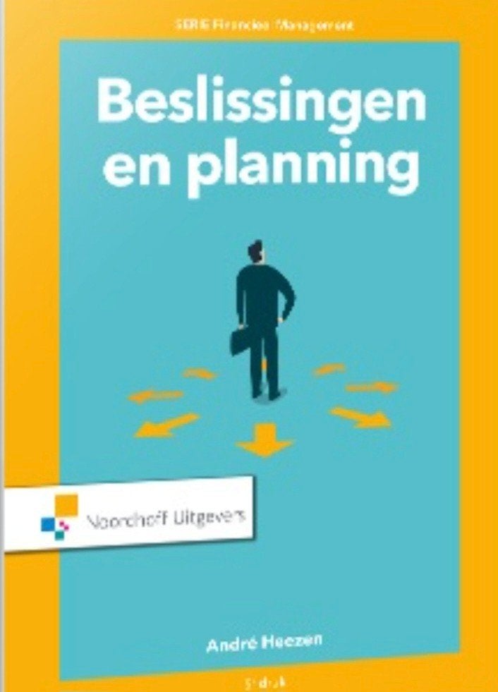 Financiel Management- Beslissingen en planning, Zo goed als nieuw, A.W.W. Heezen, Beta, HBO