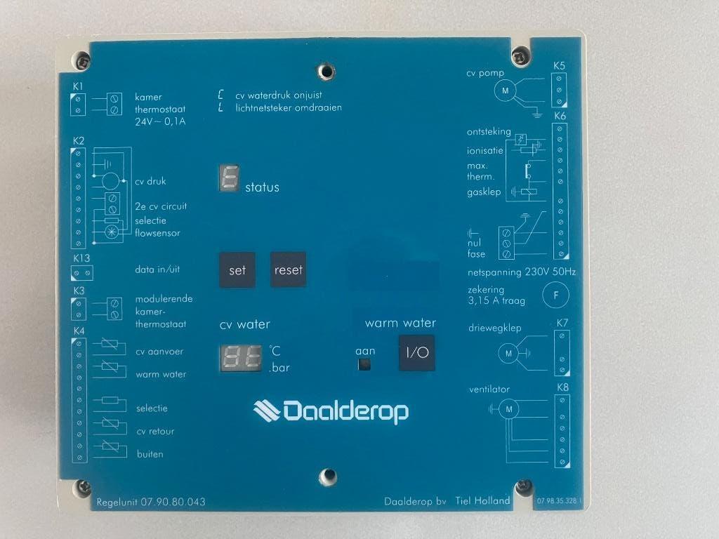 Itho Daalderop regelunit 07.90.80.043, Gebruikt, Verzenden, Cv-ketel of Combi-ketel, 60 tot 150 cm