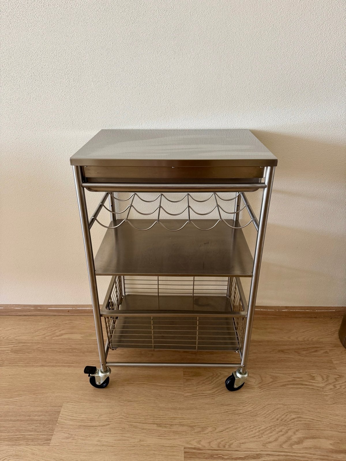 IKEA RÅSKOG Keukentrolley - Roestvrij staal, Ophalen, IKEA, Zo goed als nieuw, Metaal
