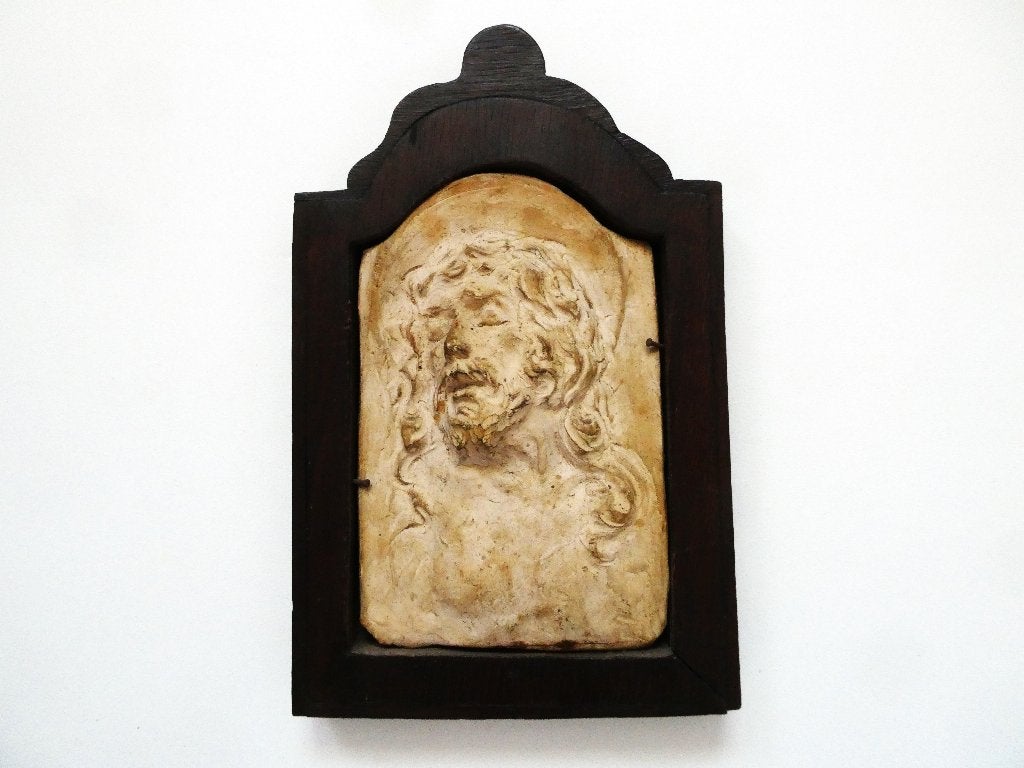 Reliëf wandplaquette Jezus met doornenkroon van Jac Maris, Ophalen of Verzenden