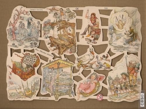 Sprookjes Hans Christian Andersen Poëzieplaatjes 7265, Ophalen of Verzenden