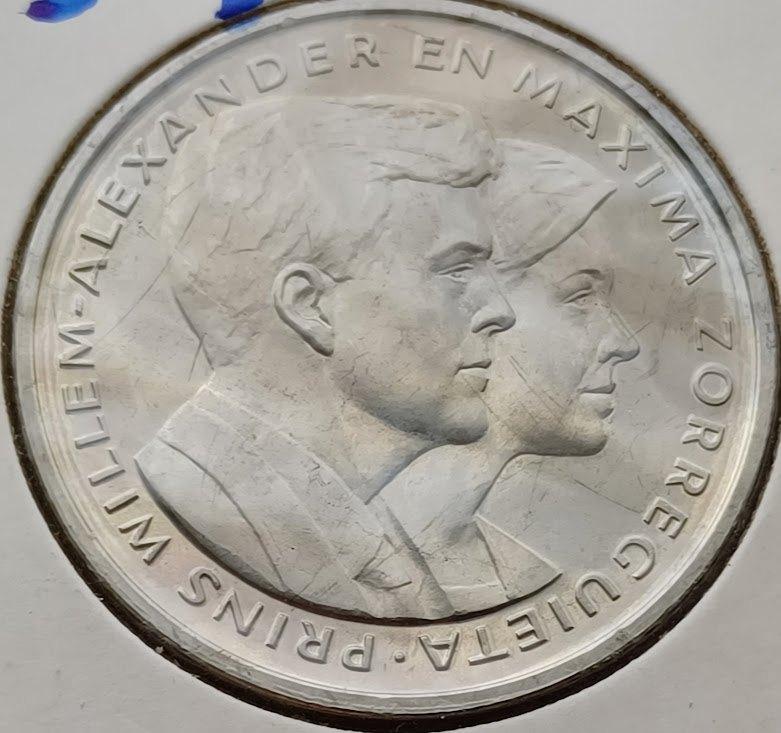 Prinselijk Provincie bezoek Willem-Alexander en Máxima 2001, Postzegels en Munten, Penningen en Medailles, Verzenden, Overige materialen