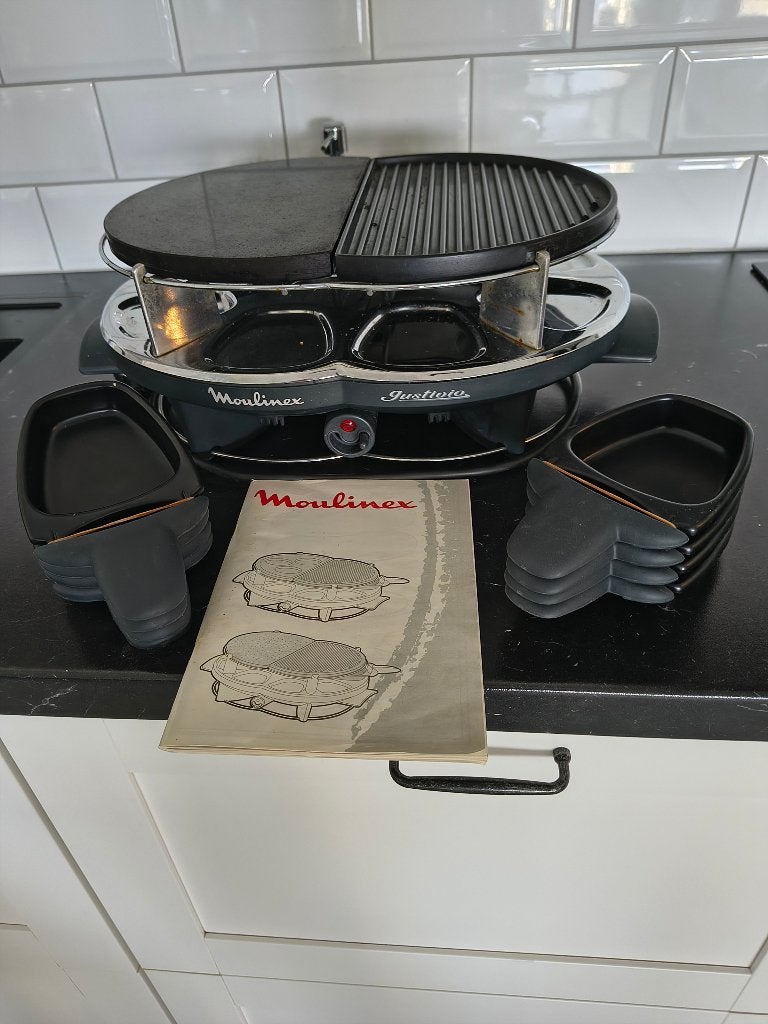 Mouinex gourmetstel, Ophalen, Gebruikt, 8 personen of meer