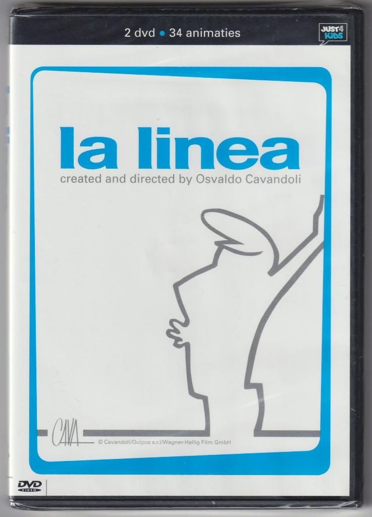 La Linea ( 2DVD )( Osvaldo Cavandoli ), Europees, Tekenfilm, Verzenden, Alle leeftijden