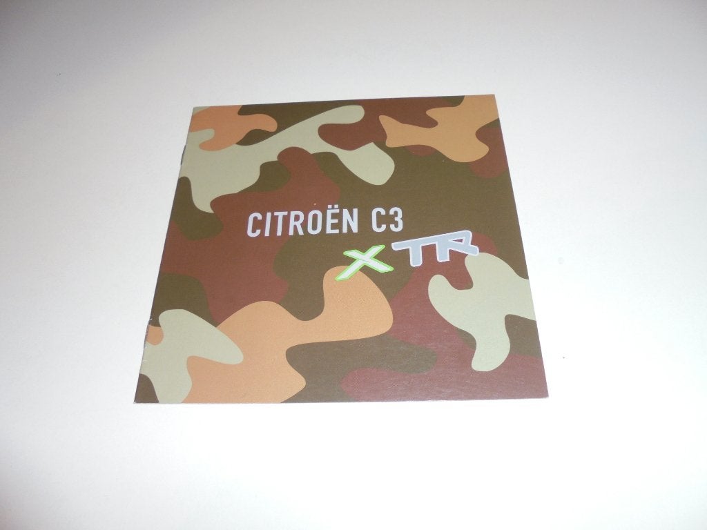 brochure Citroen C3 X-TR  2004, Ophalen of Verzenden, Zo goed als nieuw, Citroën