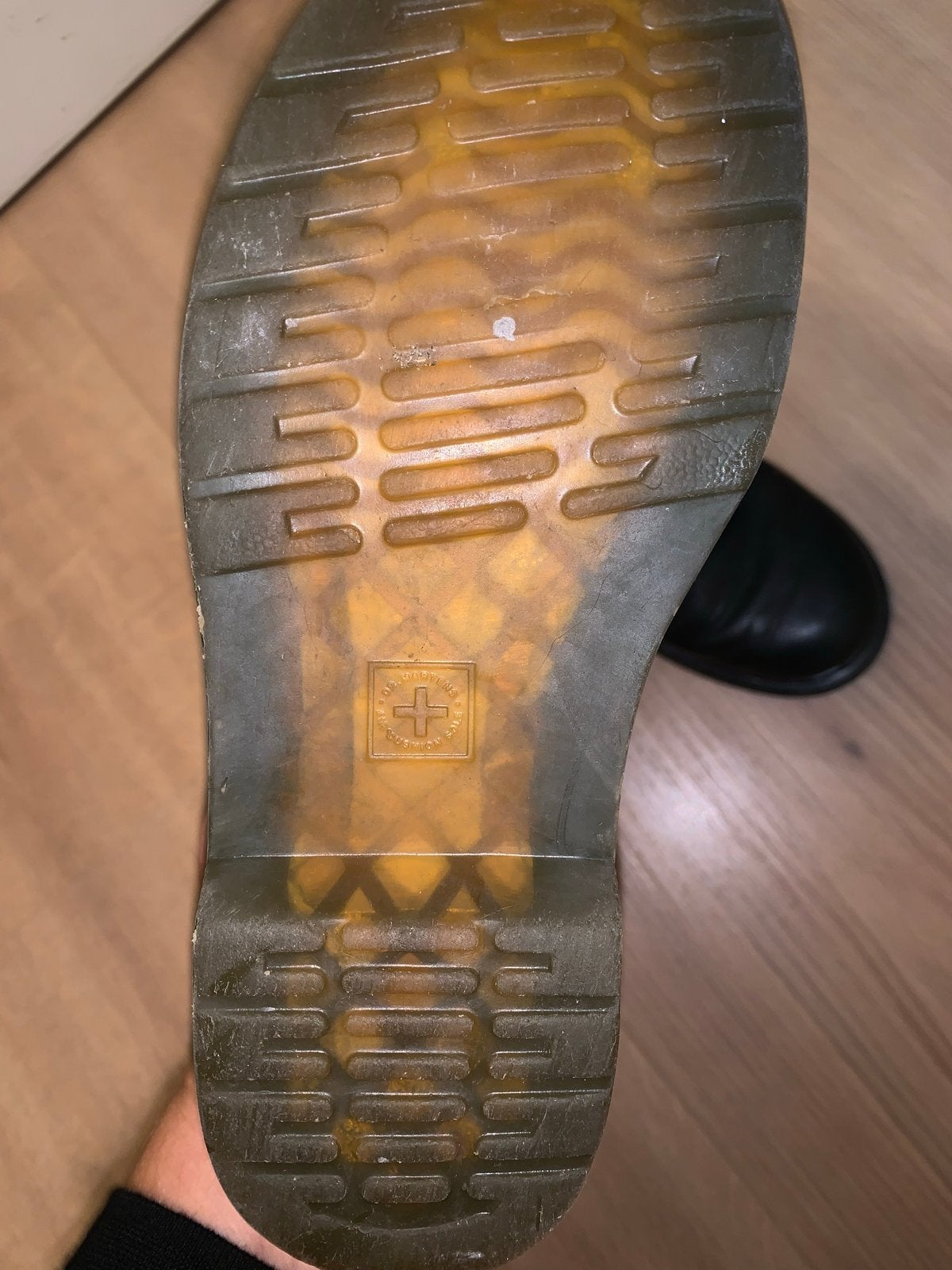 Dr. Martens 1460 J Zwarte Leren Laarzen Maat 35, Ophalen of Verzenden, Zo goed als nieuw, Meisje, Laarzen