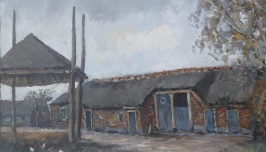 H.C.Kranenburg 1917-1997.De vrije Heere Laren nh ?, Antiek en Kunst, Kunst | Schilderijen | Klassiek, Ophalen