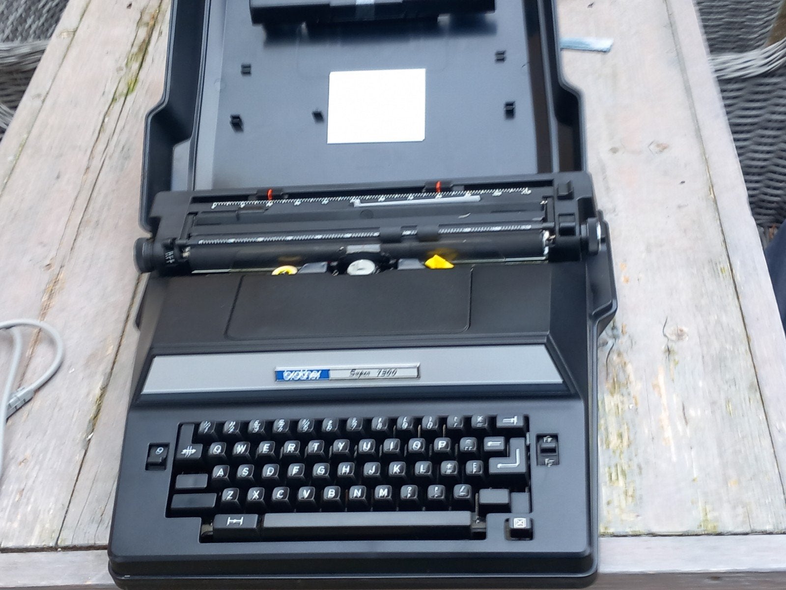 Typemachine elc. Kleur zwart, Diversen, Typemachines, Ophalen, Gebruikt