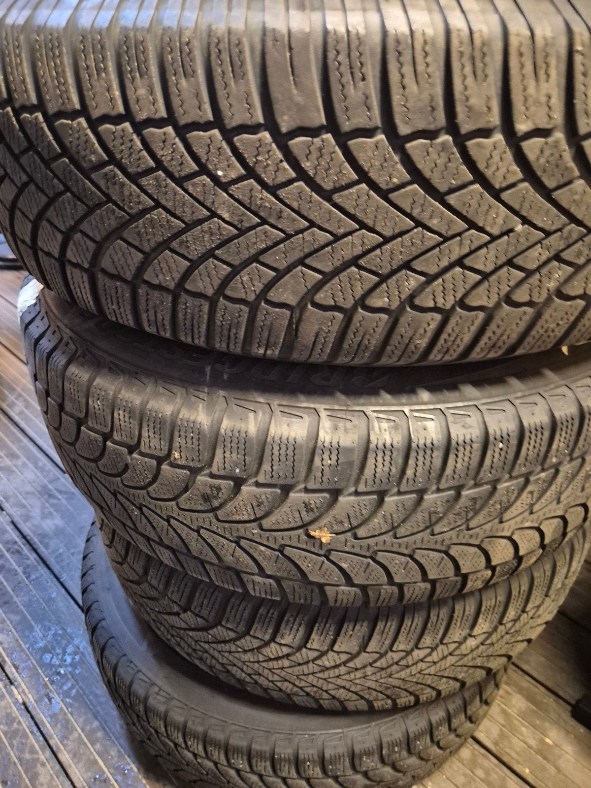 mazda cx5 17 inch velgen met winterbanden 225/65R, Gebruikt, Banden en Velgen, 17 inch, Personenwagen
