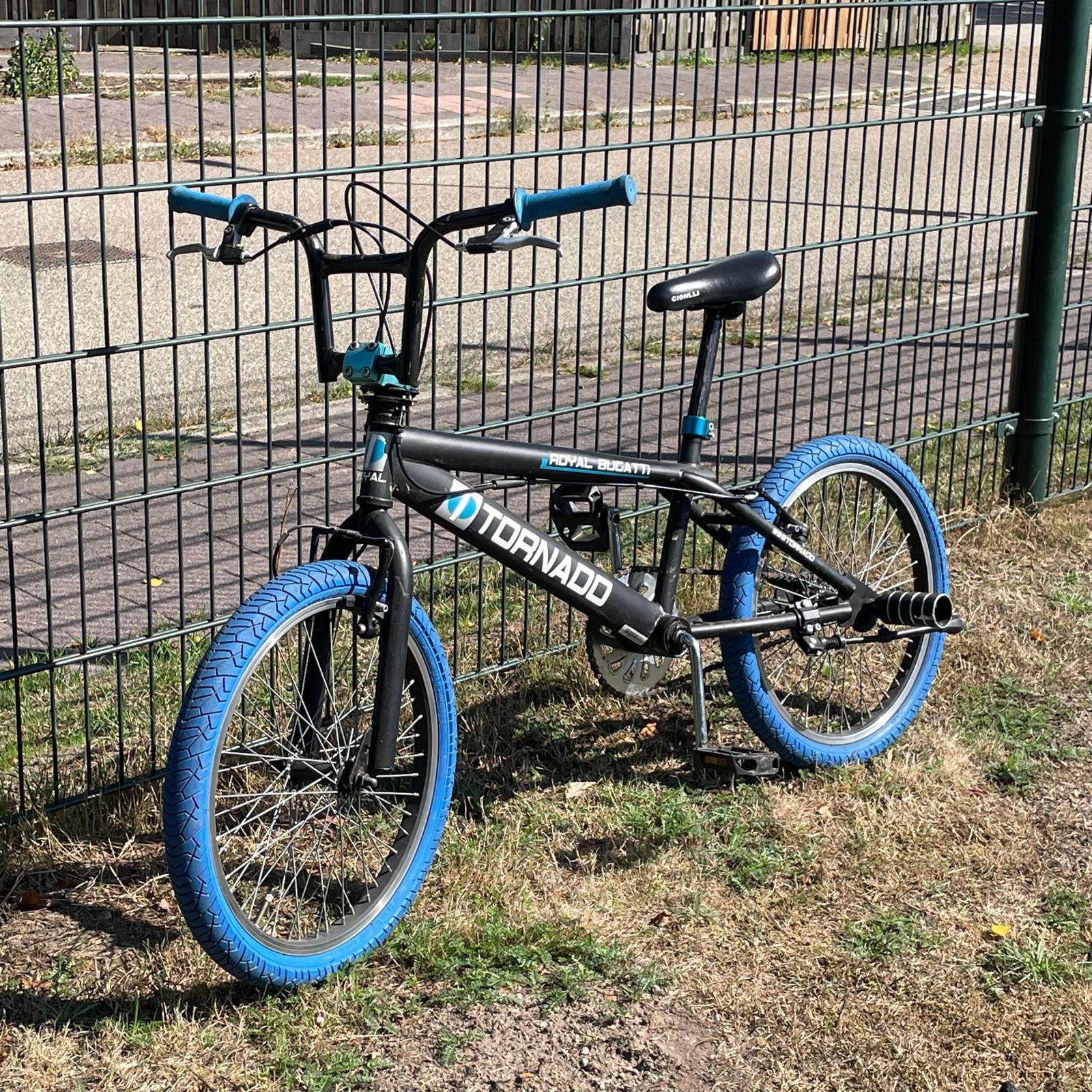 tornado royal bugatti bmx, Staal, Velgrem, Stuur 360° draaibaar, 20 tot 24 inch