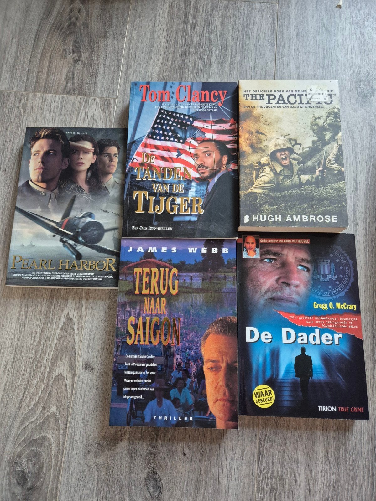 Boekenpakket: Pearl Harbor, The Pacific, De Dader, Terug na, Ophalen of Verzenden, 1945 tot heden, Nieuw, Overige onderwerpen