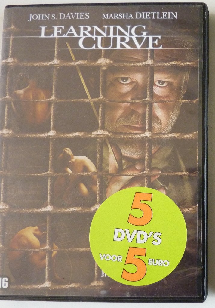Learling curve. Genre: Urban psychologische thriller. DVD., Vanaf 16 jaar, Ophalen of Verzenden, Zo goed als nieuw, Overige genres
