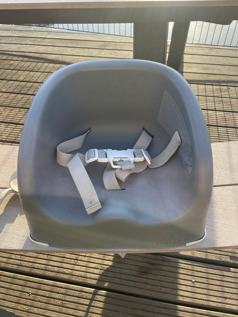 Bebe Confort zitverhoger - stoelverhoger, Kinderen en Baby's, Kinderstoelen, Ophalen, Gebruikt, Overige typen, Gordel(s)