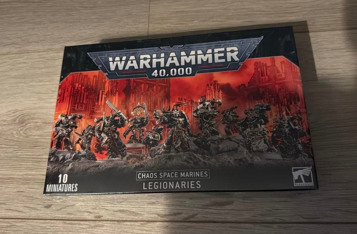 Warhammer 40k Chaos Space Marines Legionaries (nieuw sealed), Ophalen of Verzenden, Zo goed als nieuw, Warhammer 40000