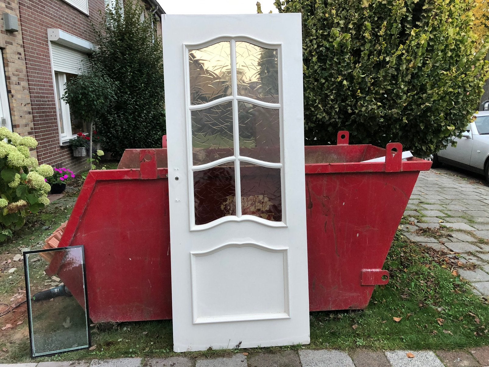 Gratis mooie binnen deur, Tuin en Terras, Minder dan 250 cm, Schuur, Ophalen of Verzenden, Zo goed als nieuw