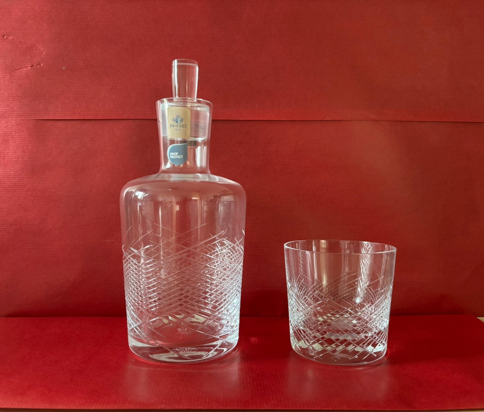 Zwiesel whisky karaf en whisky glas, Ophalen, Nieuw, Overige typen