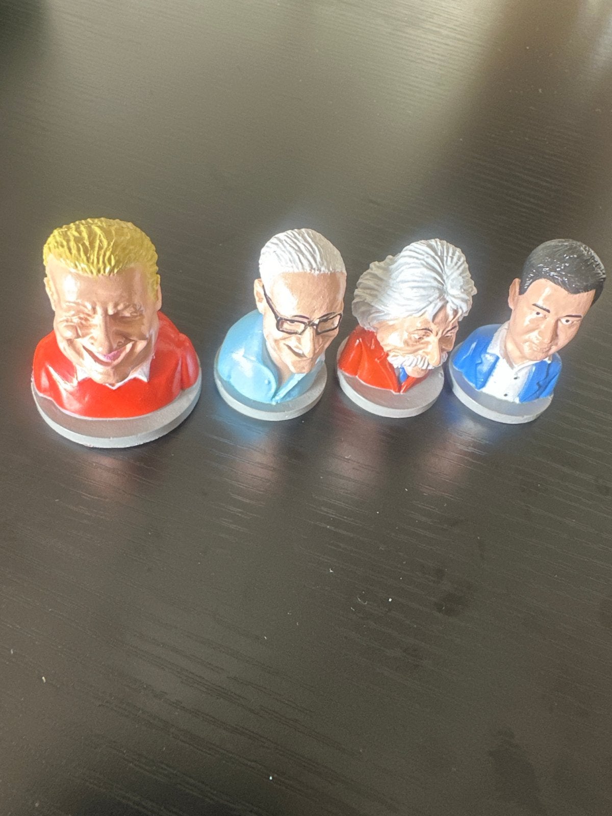 VI poppetjes voetbal: Jan Boskamp, Johan Derksen, René van d, Ophalen of Verzenden, Zo goed als nieuw