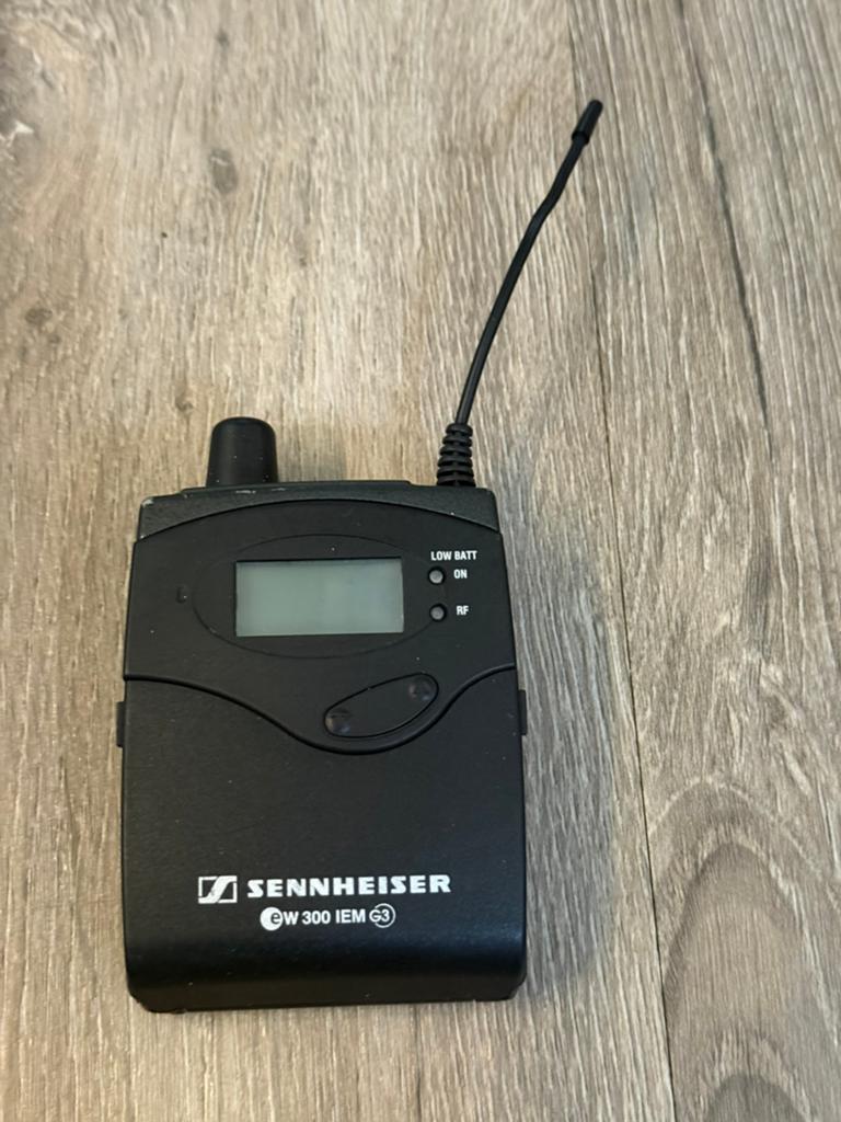 Sennheiser EW300 IEM G3 in ear ontvanger (C-band), Muziek en Instrumenten, Ophalen of Verzenden, Zo goed als nieuw, Overige typen